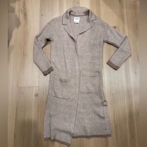 Abercrombie Sweater Duster Coat Small